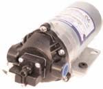 SHURFLO 115 VAC DEMAND PUMPS SHURflo 115 VAC 8000 & 8005 Series demand pumps provide the same reliability as the 12 VDC version, with flow rates up to 1.6 GPM (6.1 l/min).