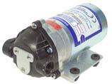 Self priming up to 8 feet [2.4m] Internal bypass SHURFLO S SHURflo internal bypass pumps are the answer to applications where an automatic demand switch is not required.