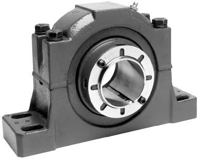 bearings piloted flange and take-ups 1-1/8 to 4 4 bolt pillow blocks in sizes 2-3/8 to 5 Jackscrew holes standard on piloted flanges Pillow Block IMPERIAL Can replace 300