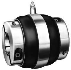 The housings for the take-ups, hanger bearings, D, S-1 and B-1 units are of solid one piece construction. Pillow blocks and flange bearings are available in both expansion and nonexpansion styles.