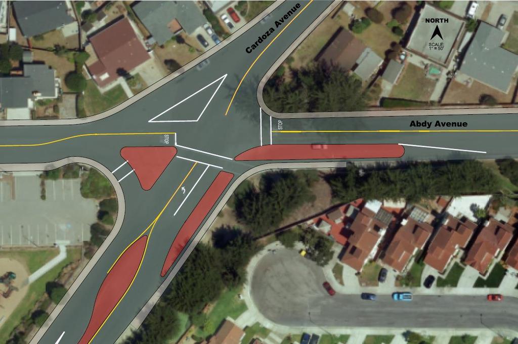 Cardoza Avenue at Abdy Way Regional Intersection Control Evaluation Page