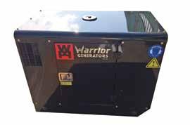 Due to the advantage of having a silent enclosure this generator has a key start facility.