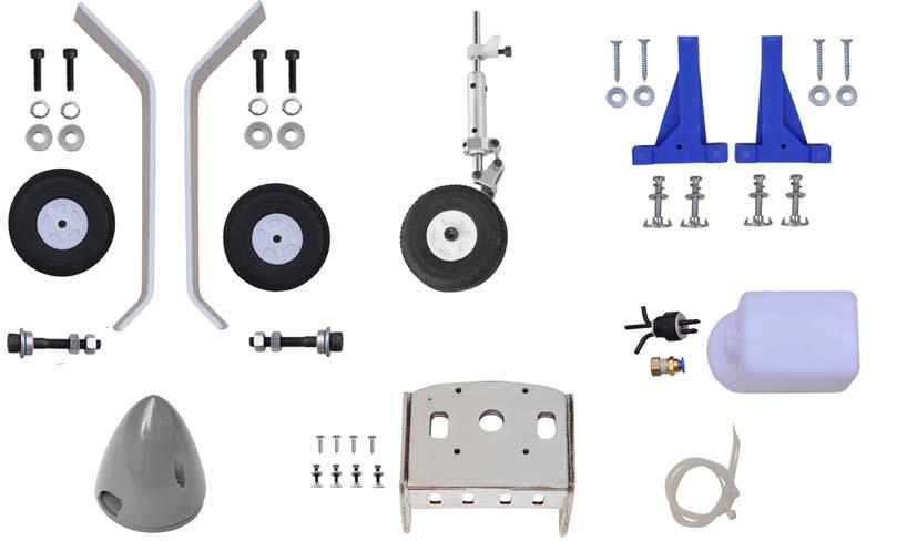 Nose gear set (with oleo