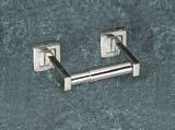 Wall Opening: 5 1 2" x 5 1 2" x 2" (140 x 51 mm) 817 6 1 /4 6 1 /4 818 6 1 /4 " Recessed Stainless Steel Double TP Holders 819S - Dry Wall -