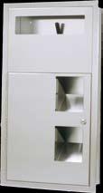 Suggested Mounting Height: 15" from bottom of unit to floor (380mm) 4 1 /4 4 1 /4 5366 Seat Cover & TP Dispenser with Sanitary