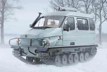 CONTENTS AATVs feel at home on any rough terrain which they conquer despite any obstacles along the way. Individual Solutions...3 Amphibious All-Terrain Tracked Vehicles...4 GAZ-34039 IRBIS.