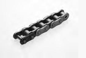 in maximum allowable load over RS Roller Chain. Suitable for situations where RS Roller Chain would suffer fatigue breakage, or allows users to select a chain one size down. Max. allowable load Min.