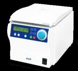 Positioned as micro centrifuge, MCV and refrigerated MCR stand out with excellent features and versatility.
