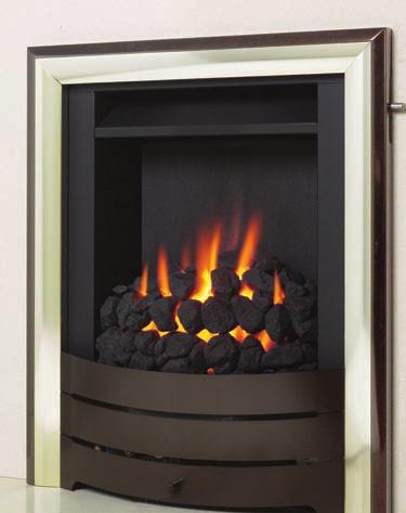 32 33 Spirit Superslim Available in a number of finishes and compatible with all pre-cast flue systems,