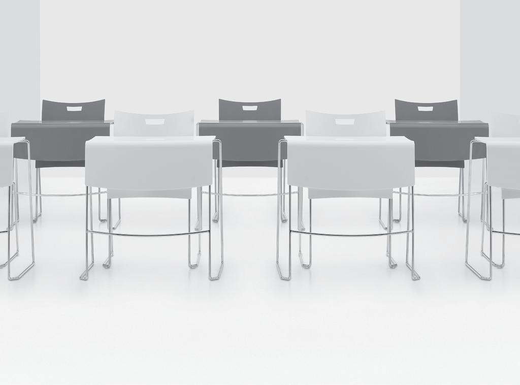 D DUET TABLES Duet tables are multi-purpose stacking tables that offer optimum space utilization and flexibility.