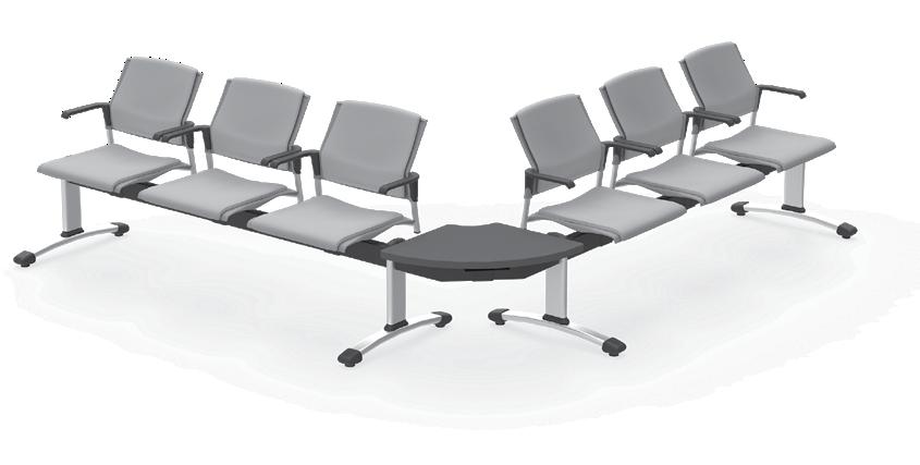 B BEAM SEATING MULTI-PURPOSE BEAM SEATING *see sample layout SON507 for models included above.