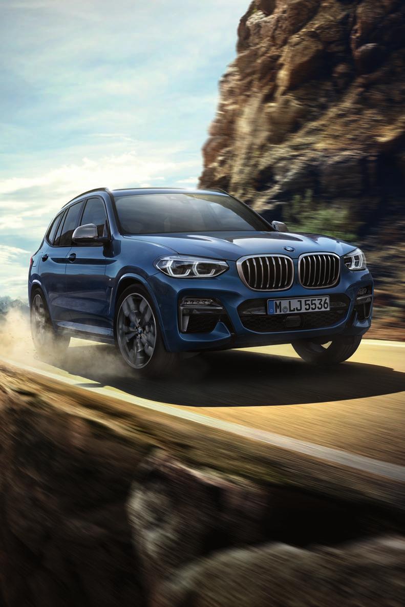 The Ultimate Driving Machine THE BMW X3. PRICE LIST.