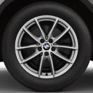 Double-spoke style 718 M, Cerium Grey Matt 21" BMW Individual V-spoke style 726, Bicolour Orbit Grey 22W - - - - - -