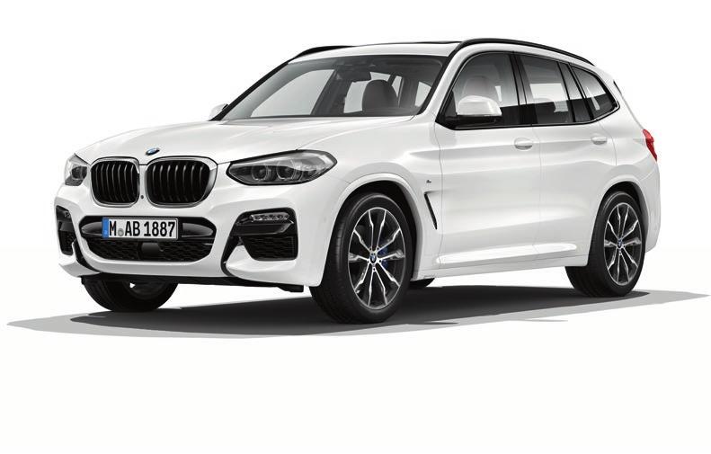 /d Highlights In addition / replacement to M Sport models M Sport Highlights In addition / replacement to SE models 20" M light alloy Double-spoke style 699 M wheels, Bicolour Orbit Grey BMW Icon