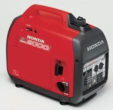 GEN-9 GENERATOR, HONDA Honda EU2000i, 2K gas powered generator Small easily transported generator.