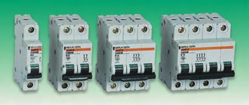 Farnell Page 776 Date: 18-08-06 time:17:46 776 Circuit Breakers for Distribution & Motors C60H MCB Type B, C & D Ì Type B, C and D circuit breakers Ì Single, 2, 3 and 4-pole versions in ratings from