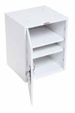 Locking Storage & CATV Cabinets MODEL SHELVES HEIGHT
