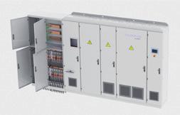 This cabinet, with dimensions 1250x1070x500 mm, is adapted to the Solar2PS 500/630/750 inverter.