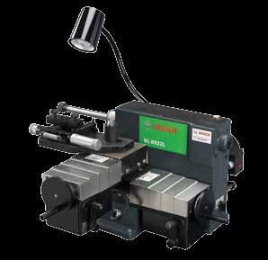 Choose a Lathe BL 8922L Essential Features: Positive rake tooling yields one pass finish with single cut every time Machines most drums, flywheels, and all types of rotors including cross drilled and