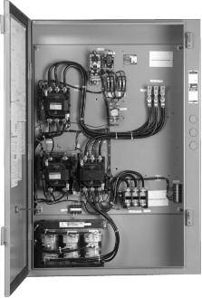 Electromechanical CR331, CR332, CR330 Reduced Voltage Starters Reduced Voltage Starters A reduced voltage starter