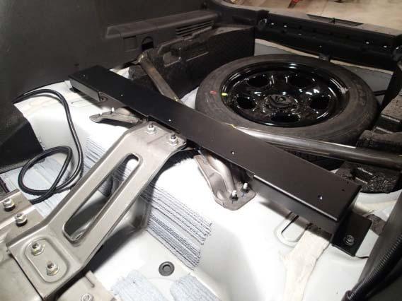Use OEM seat nuts and bolts to attach the forward floor