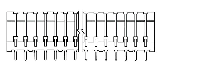Standard Edge II Connectors Styles [2.54] and [3.18] Centerline Solder Posts without Mounting Ears Pages 17 and 18 [2.54] Centerline Right-ngle Posts with Low and No Mounting Ears Page 23 [2.