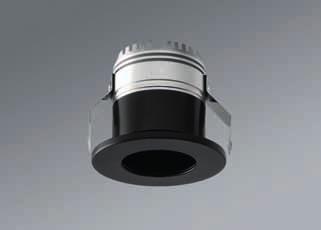 The light output can be adapted by selecting the right driver to suit the needs of the user. cri >90 24 ip 44/20 distance light cone lx E m 0.5 m 0.21 m ø 1516 lx 1 m 0.41 m ø 343 lx 1.5 m 0.62 m ø 150 lx 2 m 0.