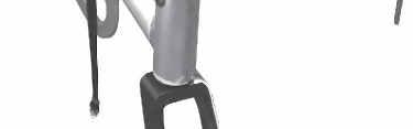Flip bracket up-side-down Flip bracket backward FOOTPLATE HEIGHT: ALTERNATIVE ADJUSTMENT (6-12 ): Tools needed: 5/32 Allen wrench Figure 5.