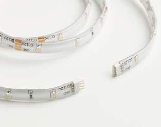 FLEXIBLE SMART STRIPS LINKABLE IP RATED STRIP WITH SELF ADHESIVE BACKING AVAILABLE IN 1 OR 2M LENGTHS THAT CAN BE CUT Smart Strip