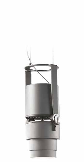 FOHO SUSPENSION Professional suspended projector for metal halide lamps.
