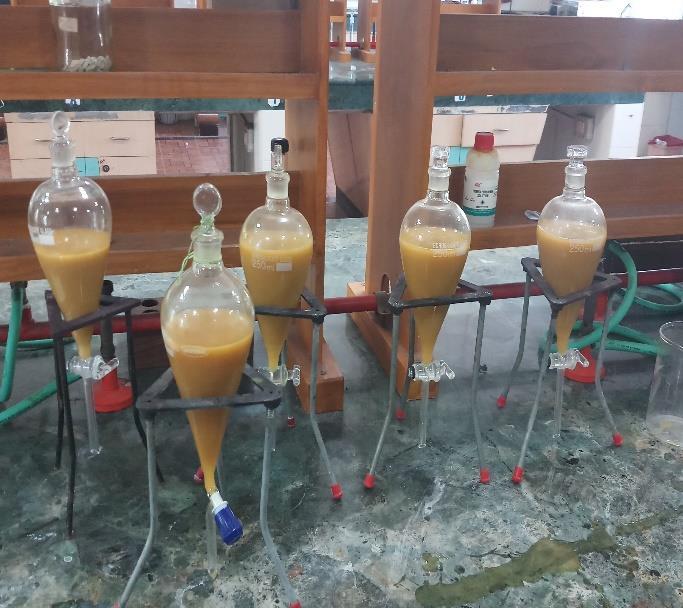 2.1 Trans-esterification of Neem Bio-oil 2.1.1 Acid esterification 100 ml of refined neem oil is poured into the flask and heated up to 60 C.