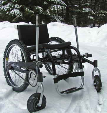 Made inmaine......made for Maine If you are a wheelchair user who loves the outdoors, don t let a little mud, sand or snow stop you from getting there.