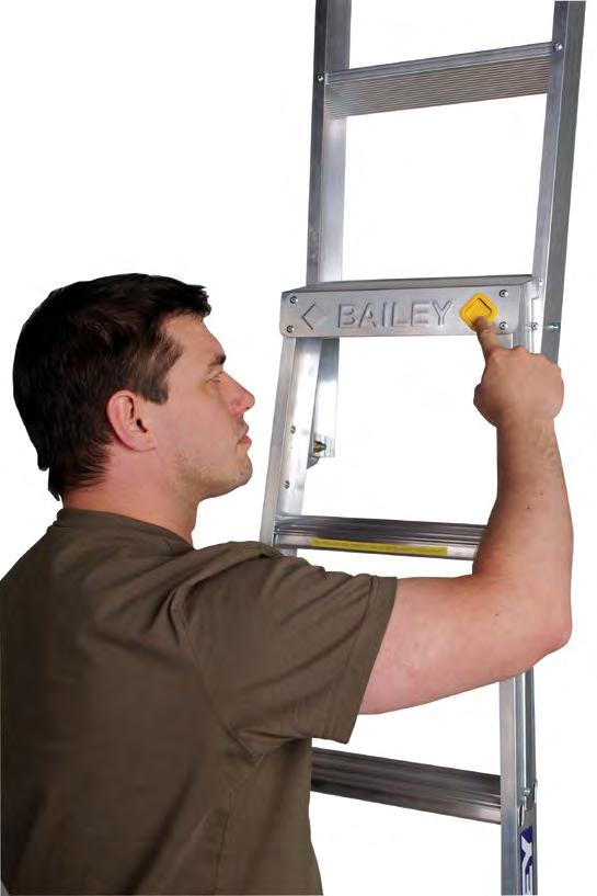 Designed for use on industrial work sites 150kg load rating Strong, aluminium construction Easily converts from a stepladder to a single ladder, automatically latches into position Slightly tapered