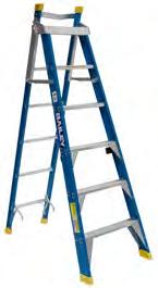 4kg FS22775 S/P Feet Kit FS22703 S/P Large Hook Kit ELECTRO-SAFE & Punchlock tread design and deep fascia top caps increase torsional rigidity of the overall ladder frames Industrial Duty Rated.