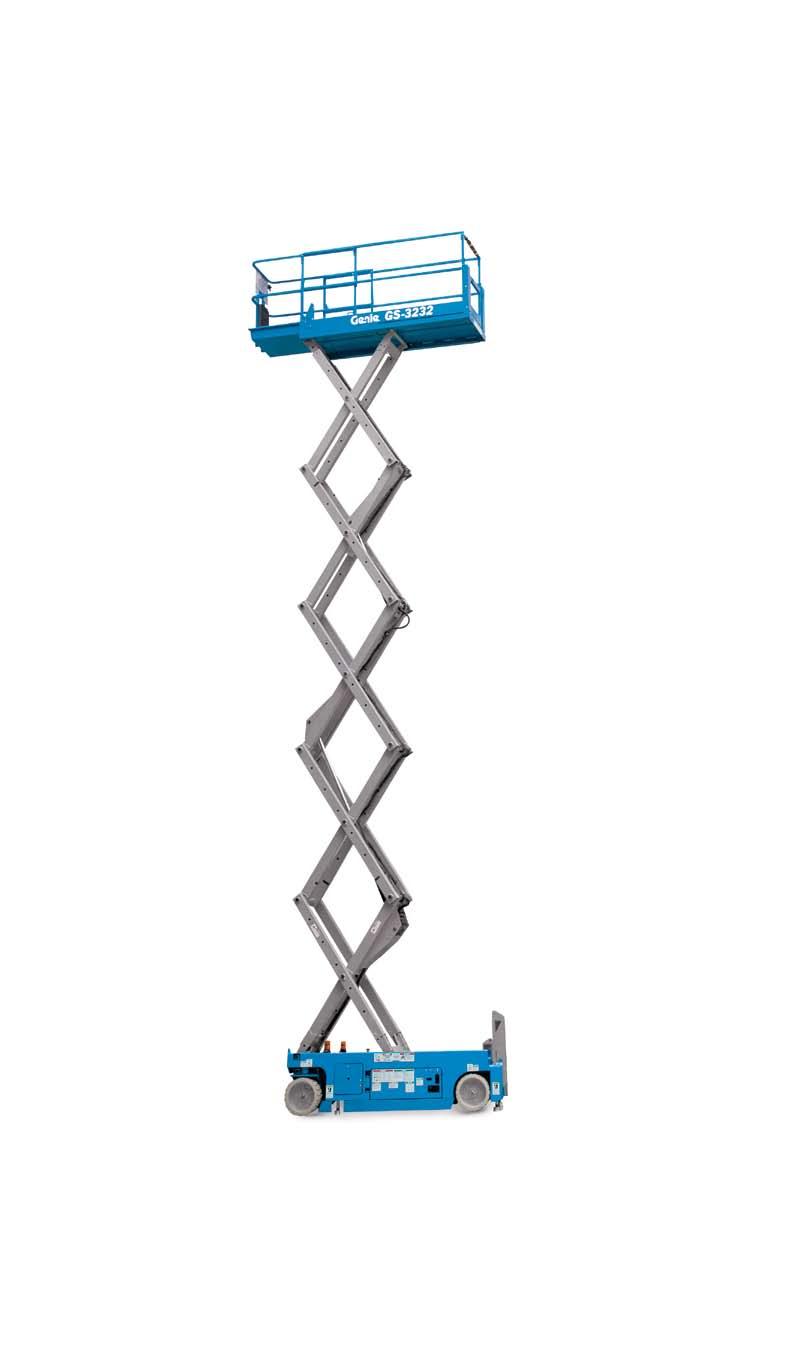 Maximize Your Productivity Genie self-propelled electric scissor lifts are the industry solution for increasing worksite productivity.