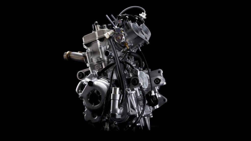 Venture Multi Purpose 2-Cylinder Genesis 4-stroke Sport Performance engine The Genesis engine is lightweight yet torquey, for quick acceleration.