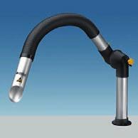 Joints: conductive PP, black Integrated throttle. Nozzle made of anodized aluminium.