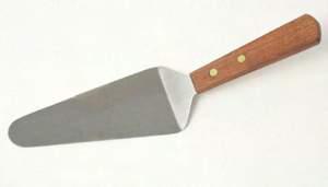 Weight: 12 Pie Server, Stainless Stl, Wood Handle 9 1/2" P 20993 Case