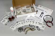 26 Service & Accessories Service Kits To insure the highest quality repair and reduce repair turnaround time Ingersoll Rand has prepackaged the following kits for the LC2A air chain hoists.