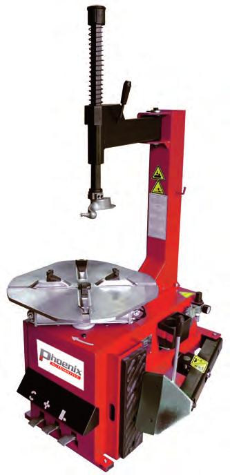 turntable that will clamp up to 20 rims.