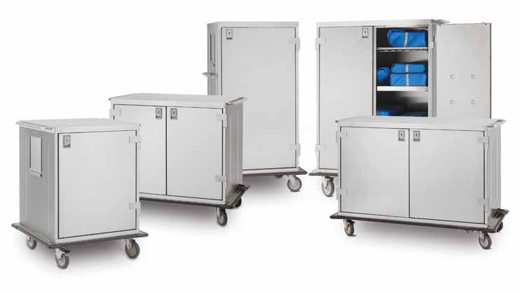 Closed Systems. Enjoy safe and quiet tra CASE36-H6S Cart for large or multiple cases, commonly used for orthopedics. High capacity, moderate footprint.