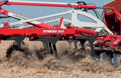 Moreover, the TERRADISC and SYNKRO can also be used on their own for soil cultivation.