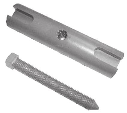 Supplied with bolts to align and protect puller bolt tip.