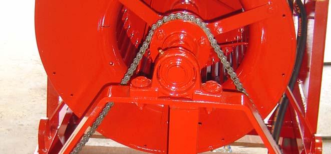 Volute Rotation Chain Adjustment Adjust the chain tension by turning