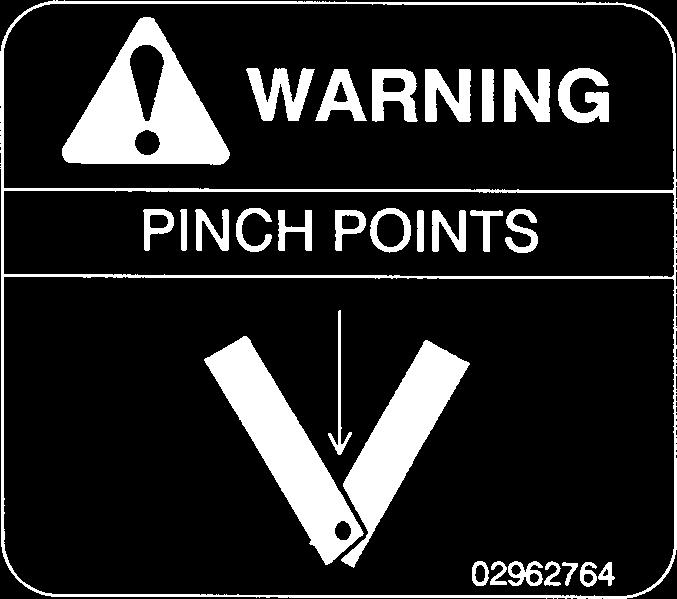 SAFETY Item 13: Danger Pinch