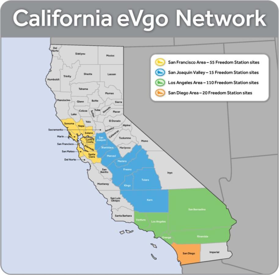 Funding and Incentives NRG Settlement w/ CPUC: $100 million to spend on EVSE Freedom Stations Make