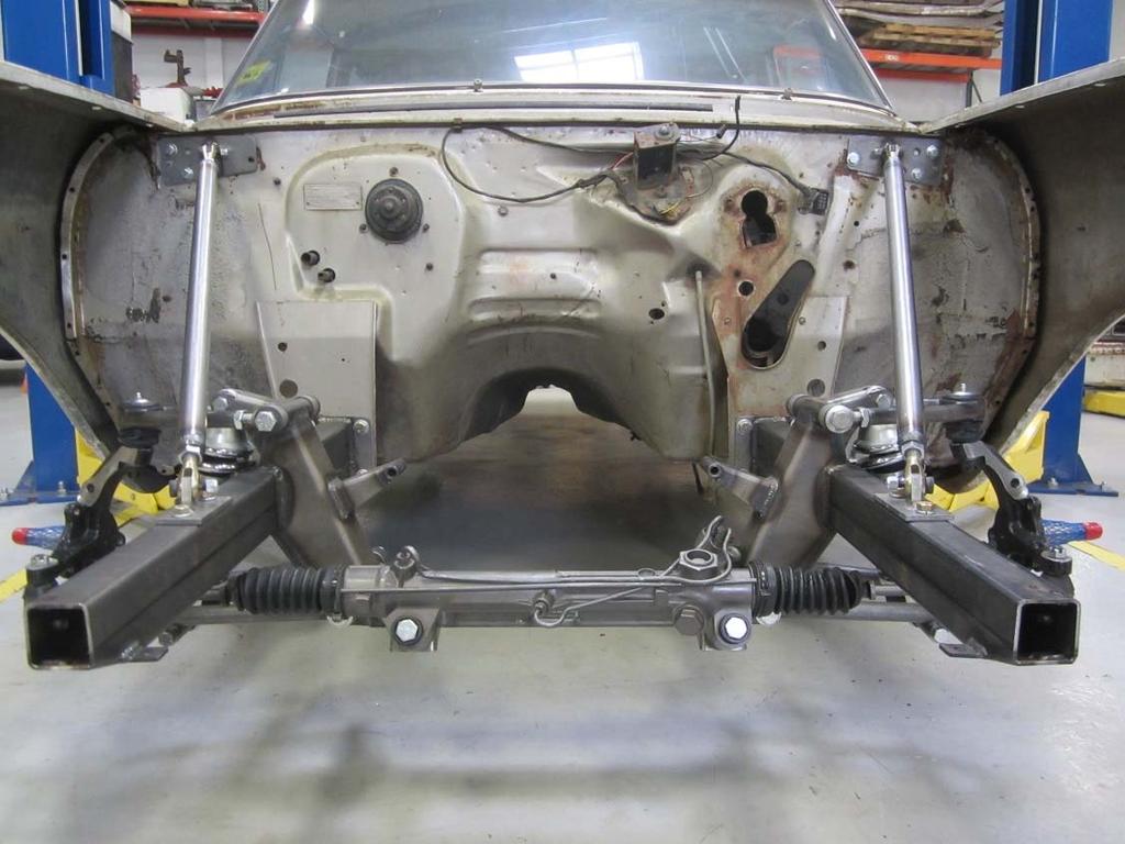 Figure 22 11) This completes the installation of the Heidts Superide II Nova subframe. Make sure all nuts and bolts are tight before the wheels are installed and the car is on the ground.