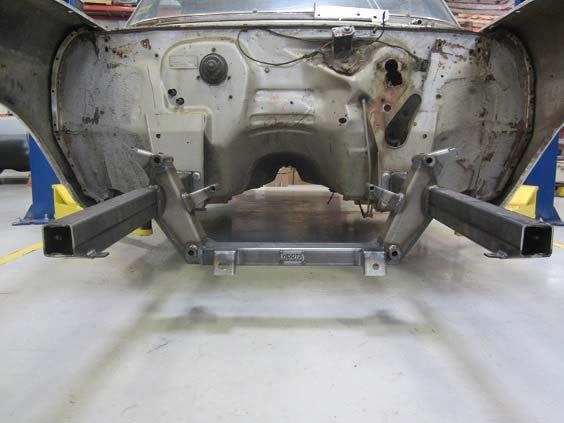 *** 3) Install HEIDTS Superide II Subframe (HEIDTS tag facing the front).