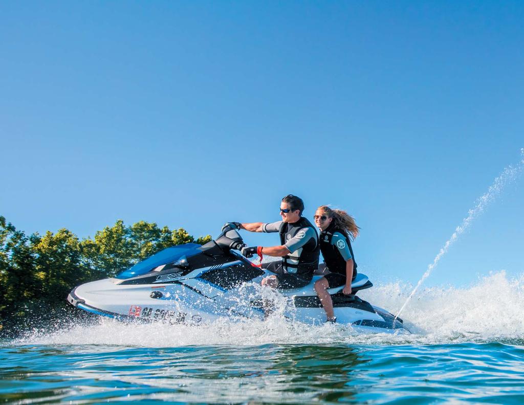Introducing the all-new EX Series the most playful, fun personal watercraft ever.