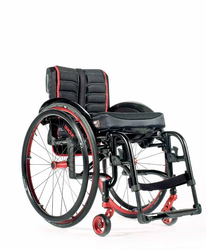 PERFORMANCE. At the heart of the Neon² is a reinforced open-frame. The strength of the cross-brace and seat tubes provide our most rigid driving performance in a folding wheelchair.